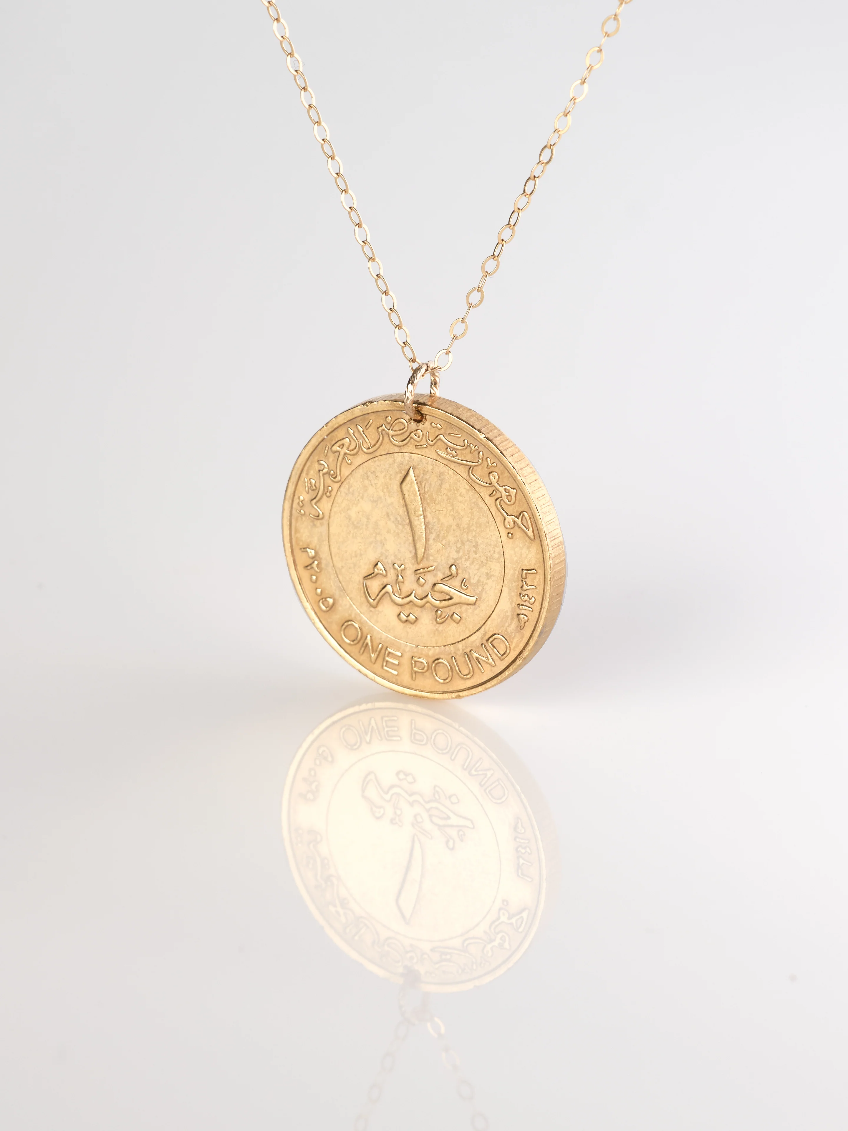 Egypt | Pharaoh Coin Necklace - Image 2