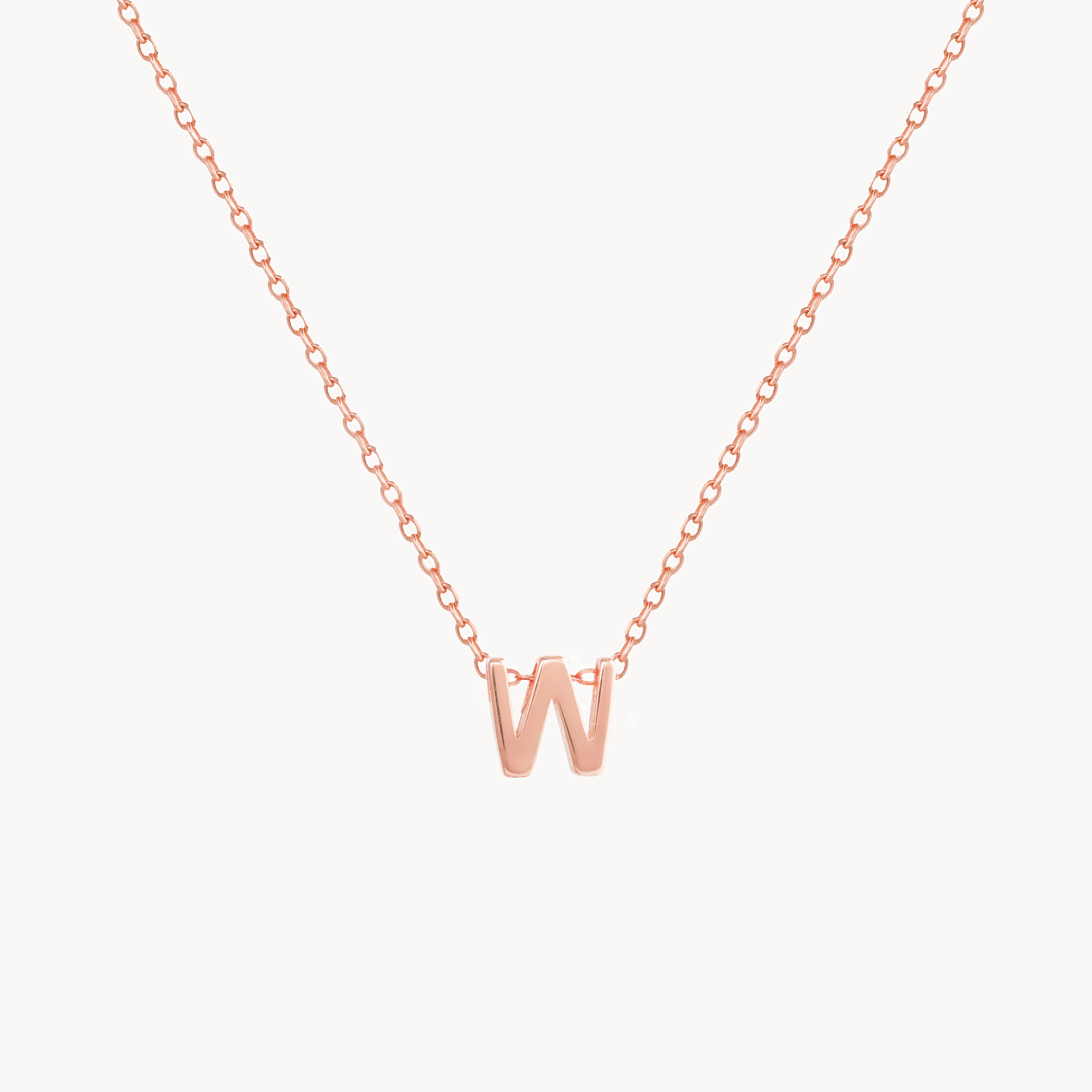 W - Alphabet Necklace - Image 5